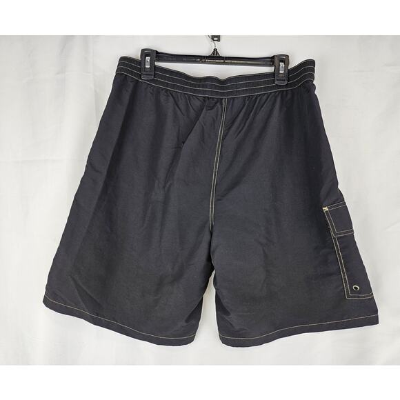 POLO RALPH LAUREN BLACK SWIM TRUNKS - SIZE L - CLASSIC & STYLISH! - Picture 2 of 11